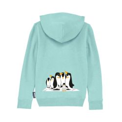 Sweat à capuche "PINGOUIN" - Coton bio