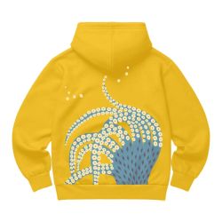 Sweat à capuche "POULPE" - Coton bio