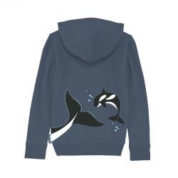 Sweat à capuche "ORQUE" - Coton bio