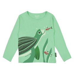 T-shirt manches longues "TORTUE" - 100% Coton bio