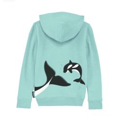 Sweat à capuche "ORQUE" - Coton bio