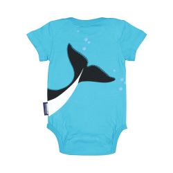 Body bébé manches courtes "ORQUE" - 100% coton bio