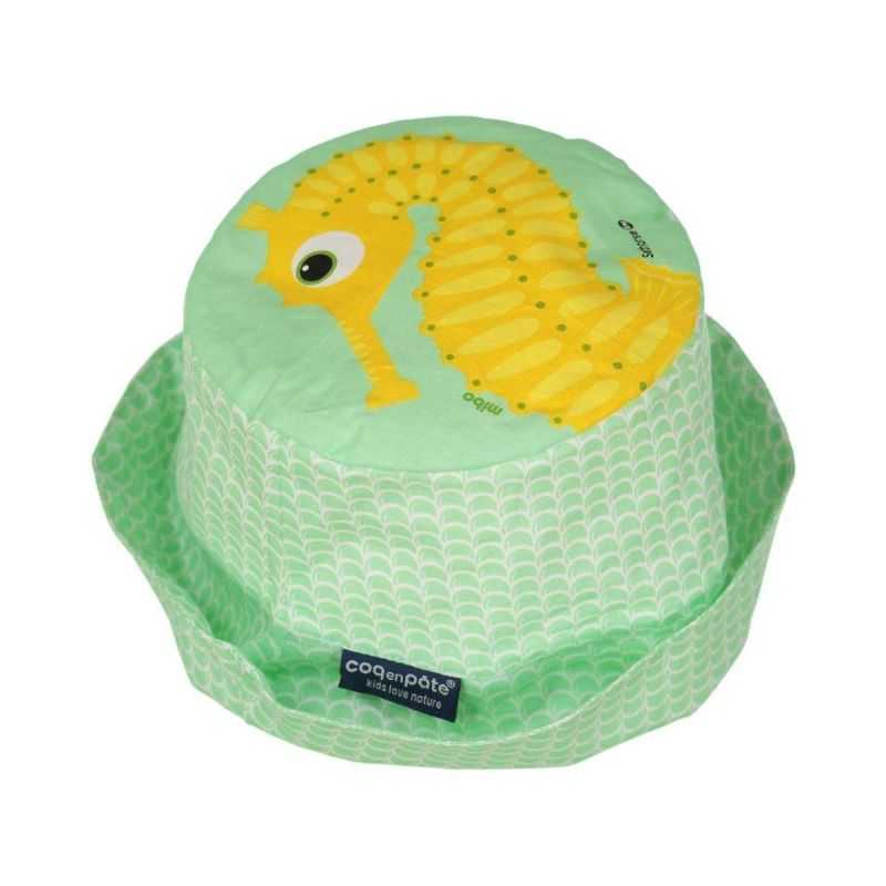 Bob enfant "HIPPOCAMPE" - 100% Coton bio