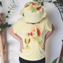 Bob enfant "PERRUCHE" - 100% Coton bio