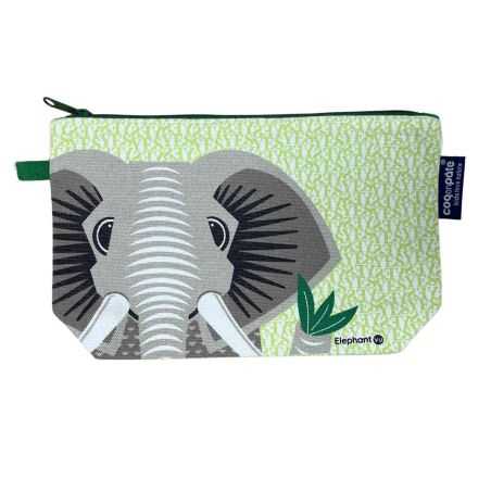 Trousse à soufflet enfant "ELEPHANT" - 100% Coton bio