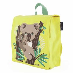 Sac à dos "KOALA" jaune - 100% Coton bio GOTS
