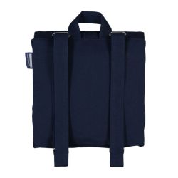 Sac à dos "BALEINE" bleu - 100% Coton bio GOTS