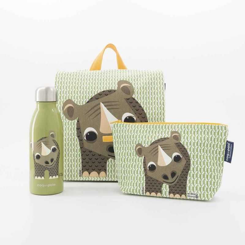 Gourde QWETCH "RHINOCÉROS" - 500ml