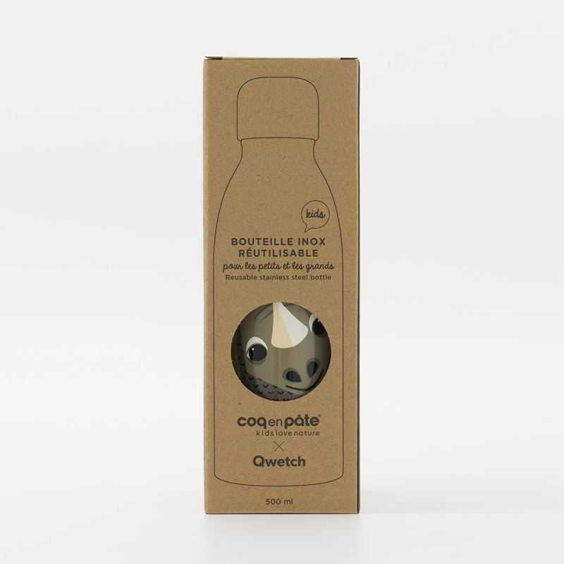 Gourde QWETCH "RHINOCÉROS" - 500ml