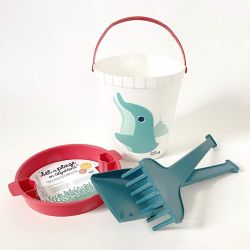 Set de plage enfant "DAUPHIN" en Algoblend® - Fabriqué en France