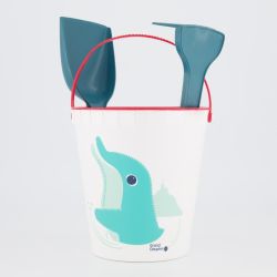 Set de plage enfant "DAUPHIN" en Algoblend® - Fabriqué en France