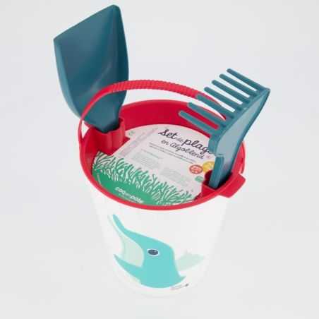 Set de plage enfant "DAUPHIN" en Algoblend® - Fabriqué en France