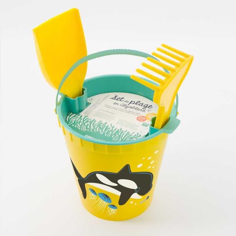 Set de plage enfant "ORQUE" en Algoblend® - Fabriqué en France
