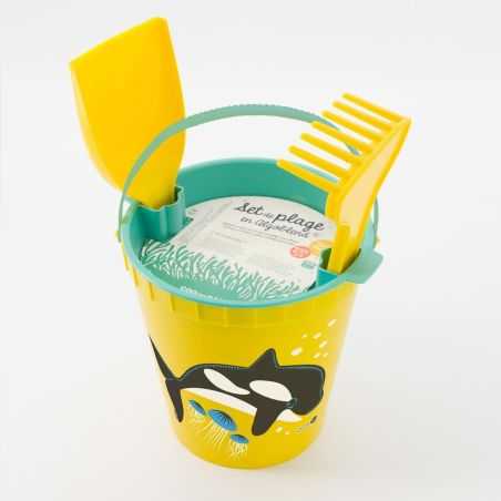 Set de plage enfant "ORQUE" en Algoblend® - Fabriqué en France