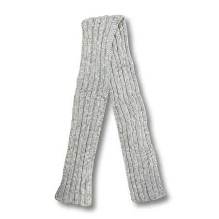 Écharpe artisanale crème - 100% Laine