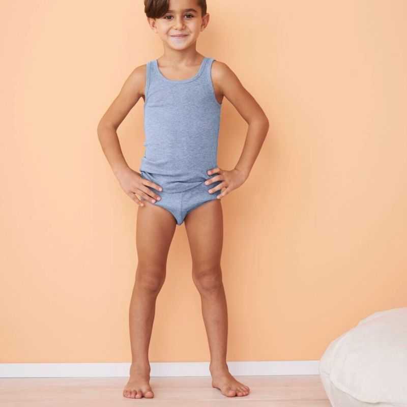 Slip enfant "GRIZZLY", 100% coton bio