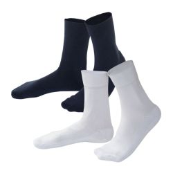 Lot de 2 paires de chaussettes "MABEL" - 90% coton bio