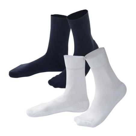 Lot de 2 paires de chaussettes "MABEL" - 90% coton bio