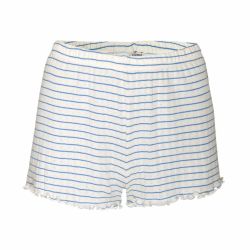 Short de pyjama "ROSARIA" en jersey côtelé - 100% coton bio