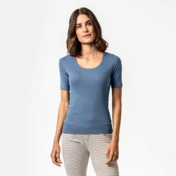 Haut de pyjama en coton bio, ROOS