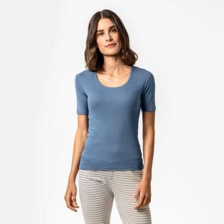 Haut de pyjama en coton bio, ROOS