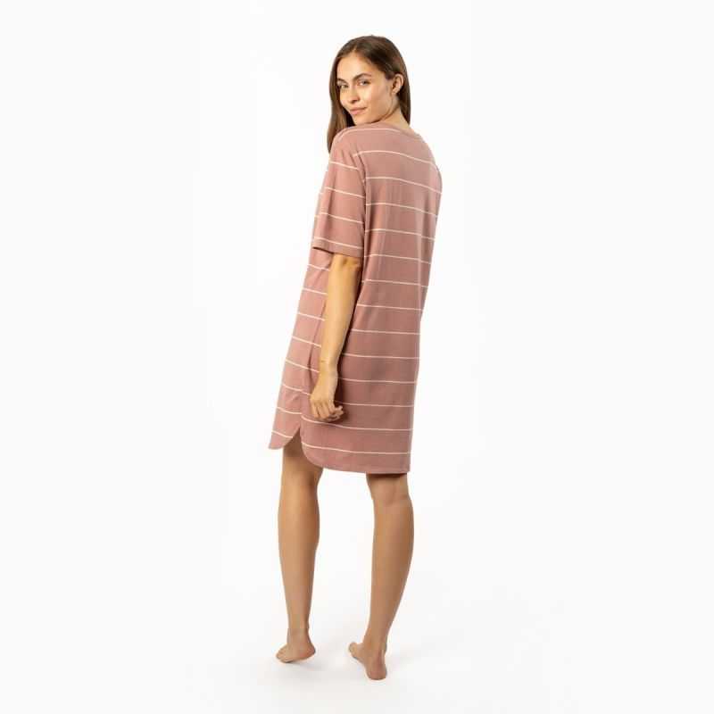Chemise de nuit "BERIT" - 100% coton bio