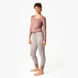 Pantalon de pyjama "AVELINE", 100% coton bio