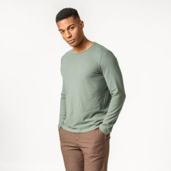 T-shirt manches longues "TERIK", 100% coton bio