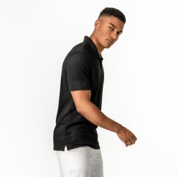 Polo en piqué "TIRMON" - Coton bio & Viscose