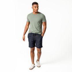 Bermuda "ALFON" léger et respirant - 100% Lin