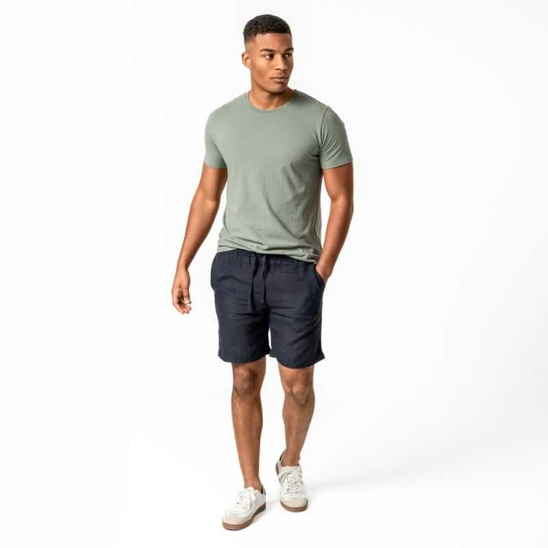 Bermuda "ALFON" léger et respirant - 100% Lin