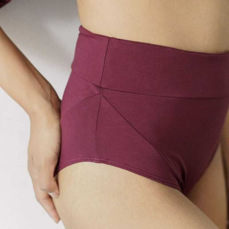 Culotte taille haute "NAM" - Coton bio
