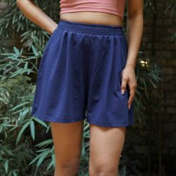 Short fluide "BOOH" en jersey - Coton bio