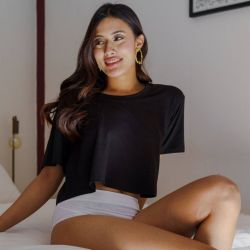 T-shirt boxy "CHAMMA" - Tencel & Coton bio