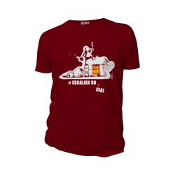 T-shirt "ESCALIER SOCIAL" manches courtes, 100% coton bio