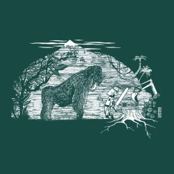 T-shirt manches longues "GARE AU GORILLE", 100% coton bio