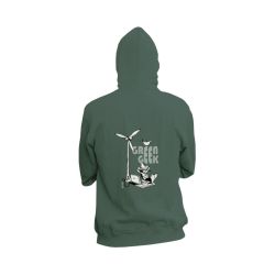 Veste coton bio green geek