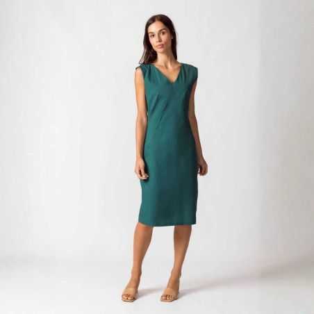 Robe "ZERUA" - Coton bio & Modal