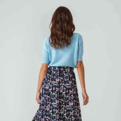 Pull manches 3/4 "MUIKE" - 100% Coton bio GOTS