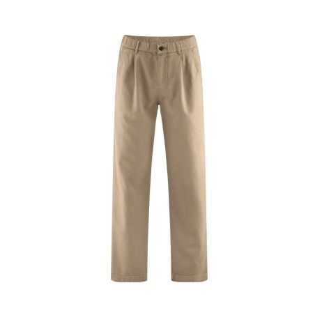 Pantalon cargo plissé - Chanvre et coton bio