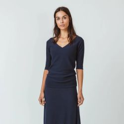 Haut en maille "KENARE" – 100% Coton bio GOTS