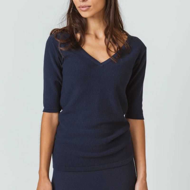 Haut en maille "KENARE" – 100% Coton bio GOTS