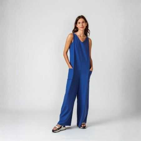 Robe longue "NIRE" sans manches - Coton bio et EcoVero™