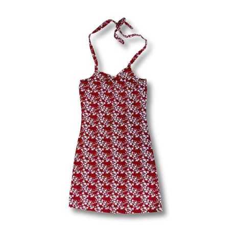 Robe à imprimé fleuri - Chanvre et coton bio