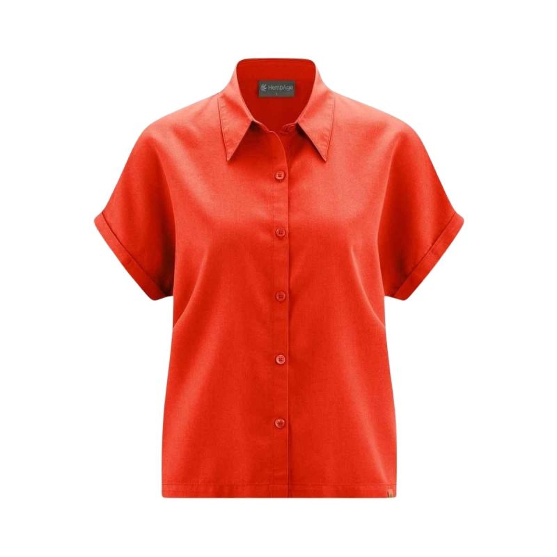 Chemisier fluide en Lyocell de chanvre