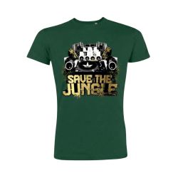 Tee shirt chanvre et coton bio vert jungle