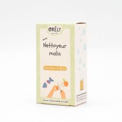 Savon absorbeur d'odeurs "Mon nettoyeur malin" - Citronnelle et Café