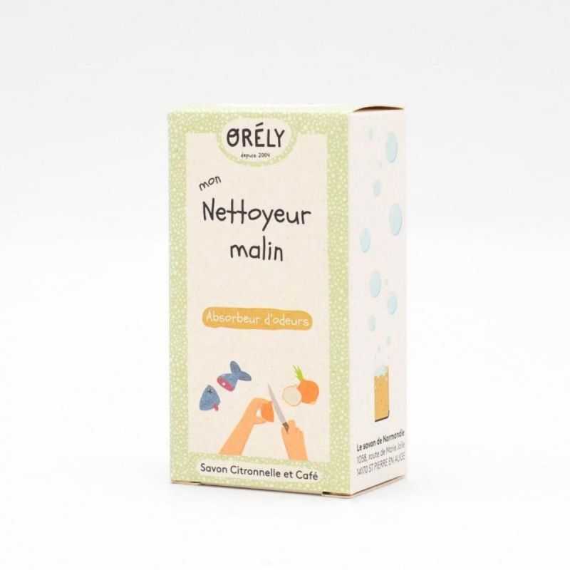Savon absorbeur d'odeurs "Mon nettoyeur malin" - Citronnelle et Café Savon absorbeur d'odeurs "Mon nettoyeur malin" - Citronnelle et Café