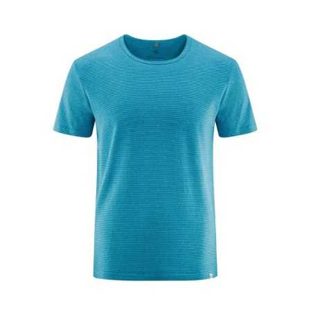 T-shirt rayé en chanvre et coton biope classique
