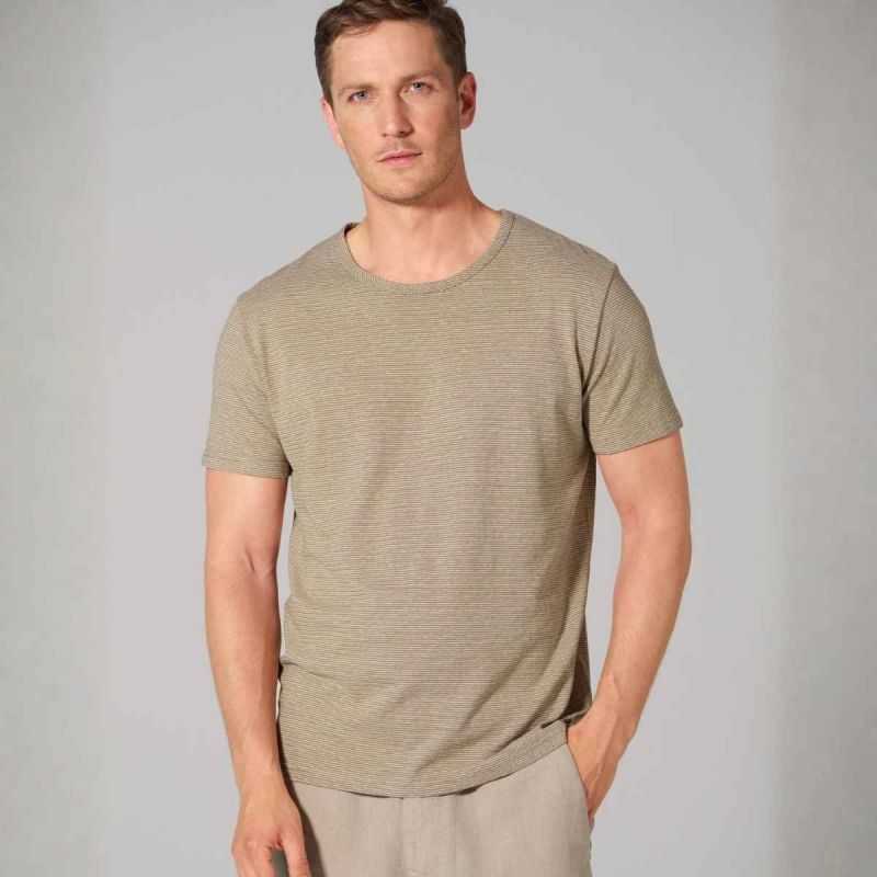 T-shirt rayé - Chanvre et coton bio